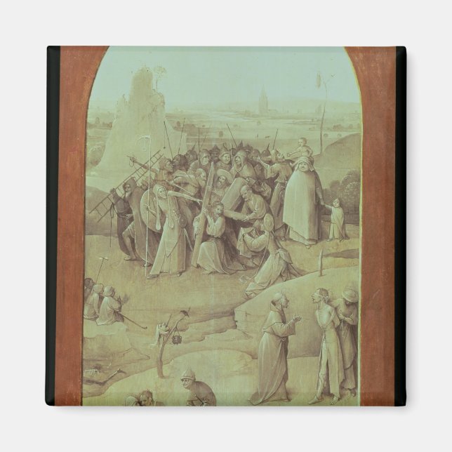 Christus auf dem Weg zur Kalvaria Magnet (Vorne)