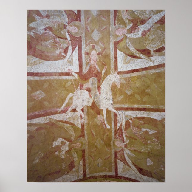 Christus auf einem weißen Pferd Poster (Vorne)