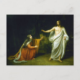 Christus Auftritt von Iwanow an Mary Magdalene Postkarte