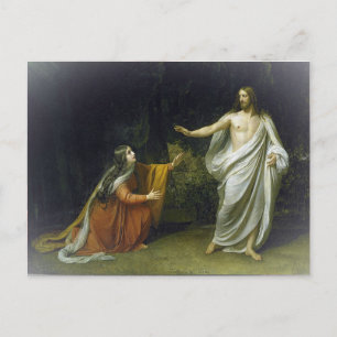 Christus Auftritt von Iwanow an Mary Magdalene Postkarte