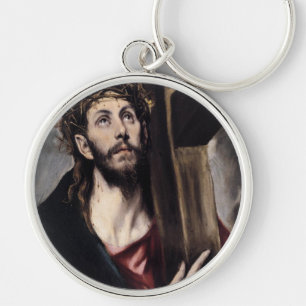 Christus_das_Kreuz_tragend_1580 Schlüsselanhänger