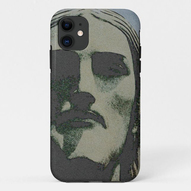 Christus das Redeemergesicht - RIO Case-Mate iPhone Hülle (Rückseite)