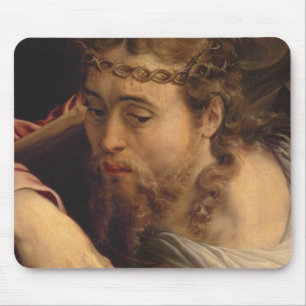 Christus, der das Kreuz, 1540-45 (Öl, trägt auf Mousepad