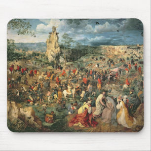 Christus, der das Kreuz, 1564 trägt Mousepad