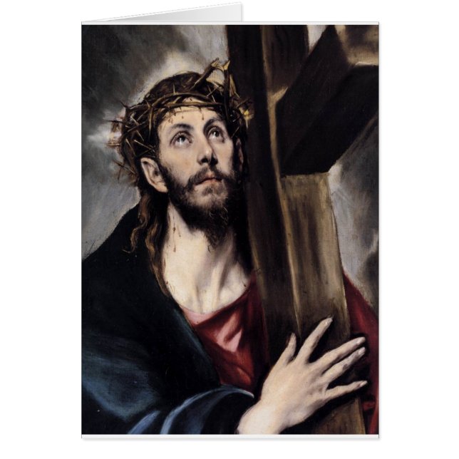 Christus, der das Kreuz circa 1580 trägt (Vorne)