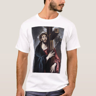 Christus, der das Kreuz trägt T-Shirt