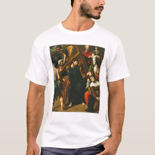 Christus, der das Kreuz trägt T-Shirt