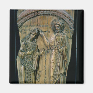 Christus, der den Kaiser Constantine VII krönt Magnet