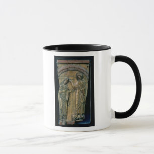 Christus, der den Kaiser Constantine VII krönt Tasse