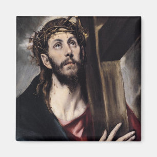 Christus, der den Quermagneten trägt Magnet