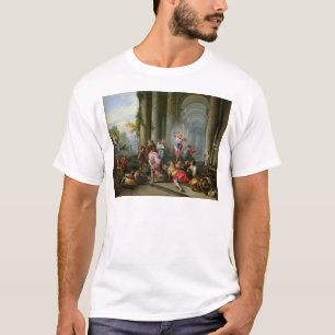 Christus, der die Kaufleute vom Tempel fährt T-Shirt