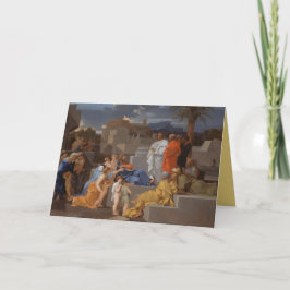 Christus, der die Kinder empfängt - Urlaub in Bour Feiertagskarte