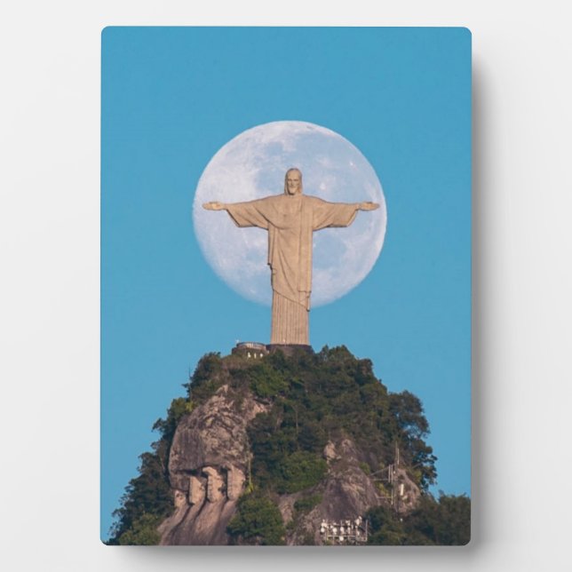 Christus der Erlöser Fotoplatte (Vorderseite)