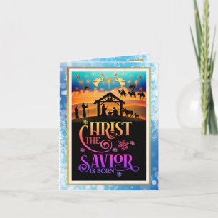 "Christus der Erlöser ist geboren" Weihnachten Chr