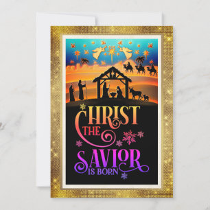 "Christus der Erlöser ist geboren" Weihnachten Geb