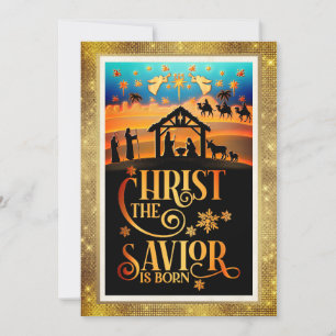 "Christus der Erlöser ist geboren" Weihnachten Geb