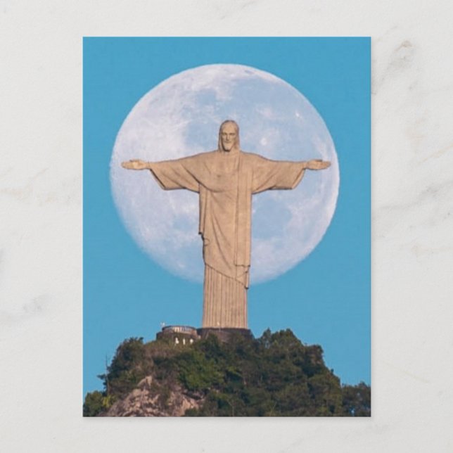 Christus der Erlöser Postkarte (Vorderseite)
