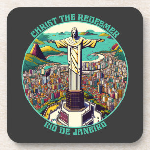 Christus der Erlöser, Rio de Janeiro Getränkeuntersetzer