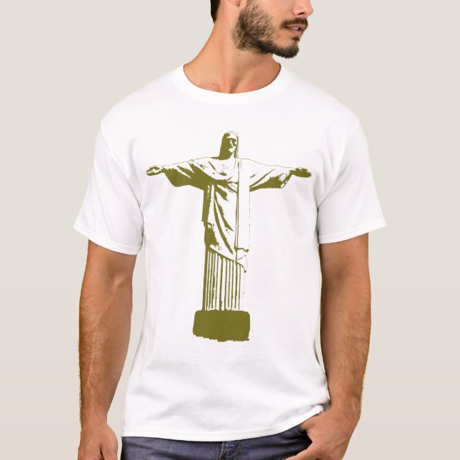 Christus der Erlöser. Rio de Janeiro T-Shirt (Vorderseite)