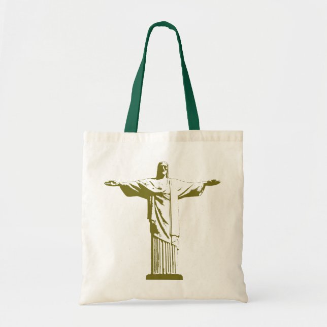 Christus der Erlöser. Rio de Janeiro Tragetasche (Vorne)