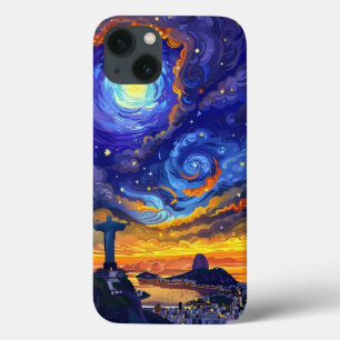 Christus der Erlöser: Sternennacht Rio Edition Case-Mate iPhone Hülle