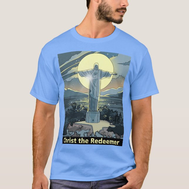 Christus der Erlöser  T-Shirt (Vorderseite)