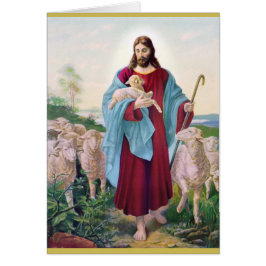 Christus Der gute Hirte Bernard Plockhorst 1878