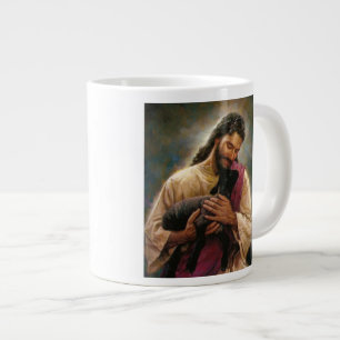 Christus der gute Hirte Jumbo-Tasse