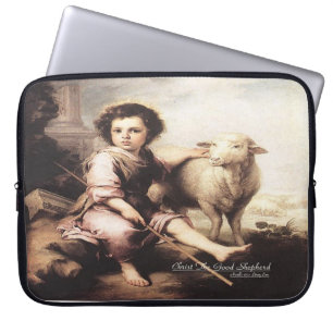 Christus der gute Hirte Laptopschutzhülle