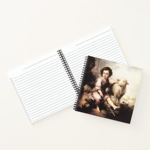 Christus Der gute Hirte Psalm 23 Notizbuch