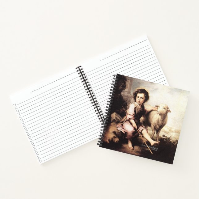 Christus Der gute Hirte Psalm 23 Notizbuch (Innenseite)