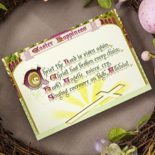 Christus, der Herr ist wieder auferstanden Hymn Vi Postkarte