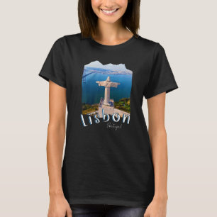 Christus der König (Almada) Jesus Statue Lissabon T-Shirt