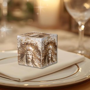 Christus der König Gold und Perlen Gefallen-Box Geschenkschachtel
