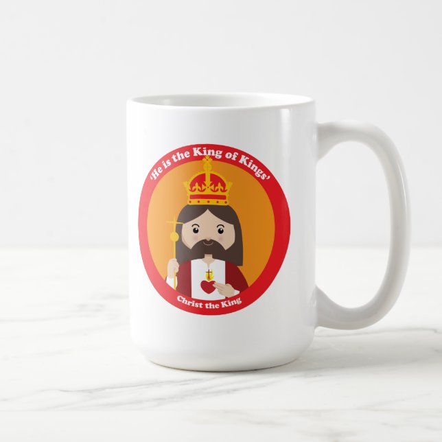 Christus der König Kaffeetasse (Rechts)