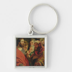 Christus, der Nicodemus anweist Schlüsselanhänger