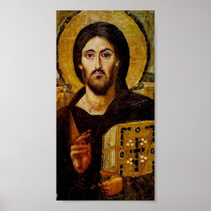 Christus der Retter-Plakat-Druck Poster