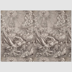 Christus, der von Engeln dem Himmel Geboren ist Seidenpapier