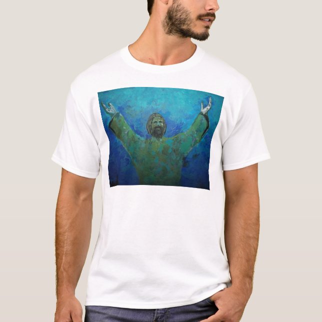 Christus des Abgrundes T-Shirt (Vorderseite)