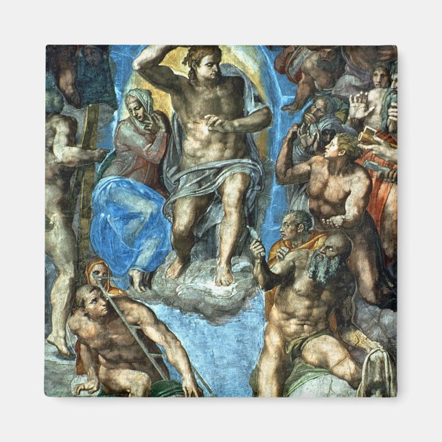 Christus, Detail aus "Das letzte Urteil" Magnet (Vorne)