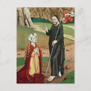 Christus erscheint Mary Magdalene Postkarte