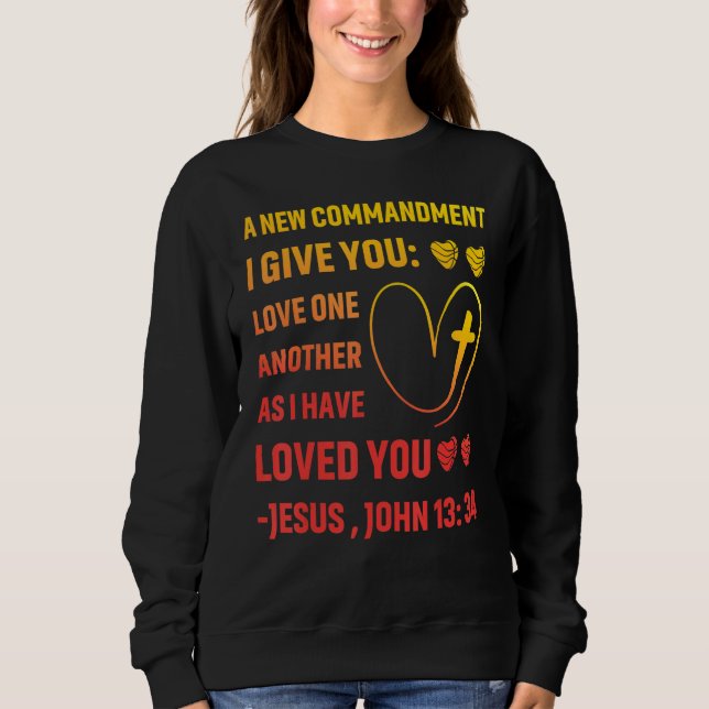 Christus Evangelium Jesus Sohn Gottes Zitat 4 Sweatshirt (Vorderseite)