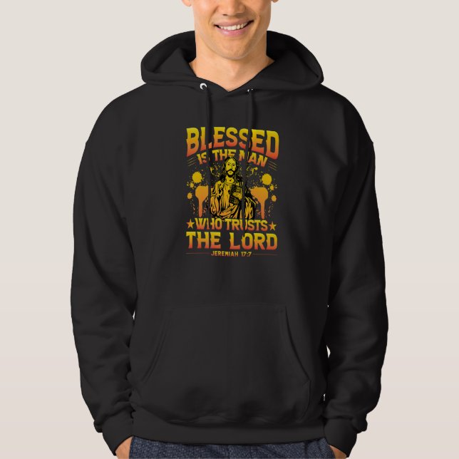 Christus Evangelium Jesus Sohn Gottes Zitat 5 Hoodie (Vorderseite)