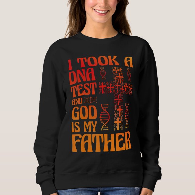 Christus Evangelium Jesus Sohn Gottes Zitat Sweatshirt (Vorderseite)