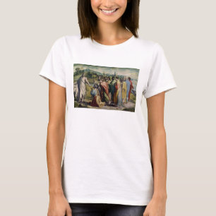 Christus Gebühr zu St Peter (Cartoon für das Sis T-Shirt