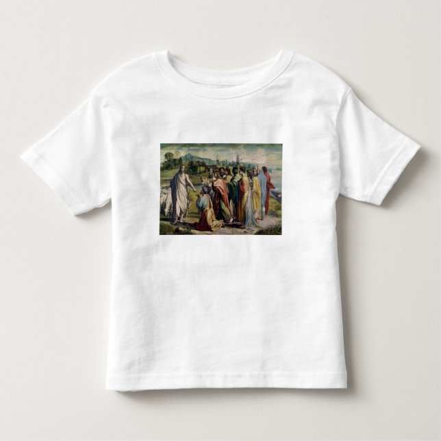 Christus Gebühr zu St Peter (Cartoon für das Sist Kleinkind T-shirt (Vorderseite)