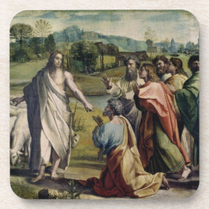 Christus Gebühr zu St Peter (Cartoon für das Sist Untersetzer