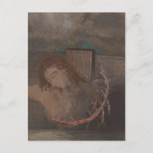 Christus gekreuzigt von Odilon Redon Postkarte