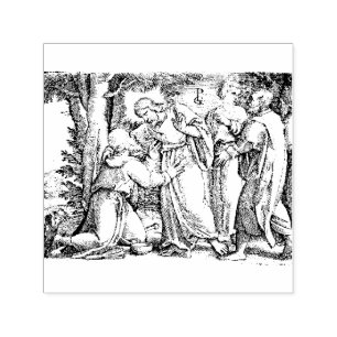 Christus heilt den Aussätzigen Permastempel
