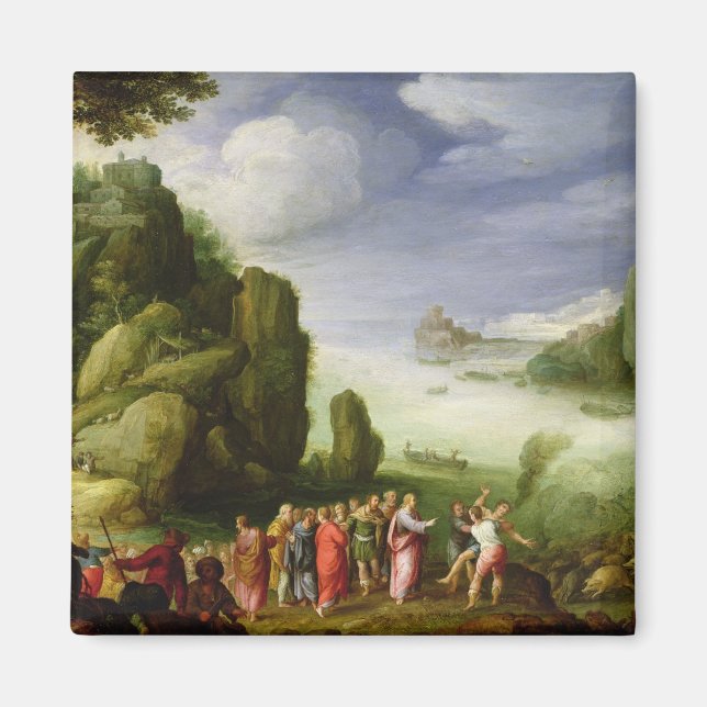 Christus heilt den Gerasasegenen, 1608 Magnet (Vorne)